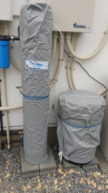 軟水機浄水器導入実績：八重瀬町I様宅