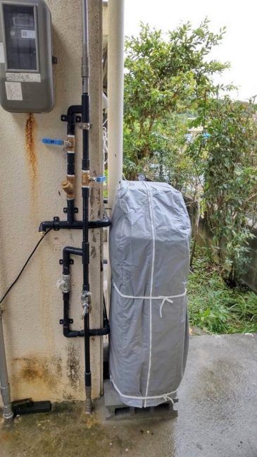 軟水機浄水器導入実績：八重瀬町T様宅