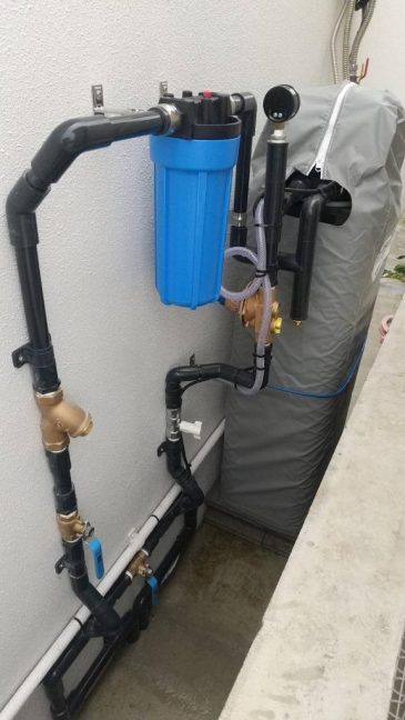 軟水機浄水器導入実績：南城市N様宅