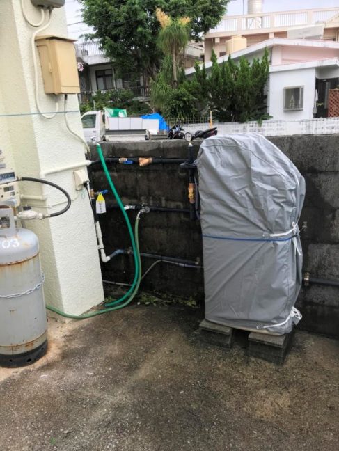 軟水機浄水器導入実績：浦添市S様宅