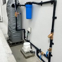 軟水機浄水器導入実績：糸満市I様宅　新築住宅