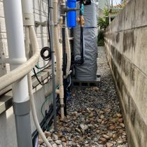 軟水機浄水器導入実績：本部町T様宅