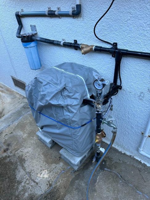 軟水機浄水器導入実績：浦添市M様宅