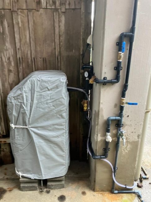 軟水機浄水器導入実績：那覇市K様宅