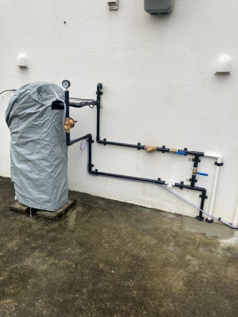 軟水機浄水器導入実績：八重瀬町U様宅