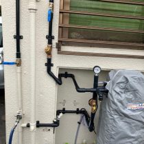 軟水機浄水器導入実績：八重瀬町A様宅