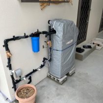 軟水機浄水器導入実績：八重瀬町U様宅