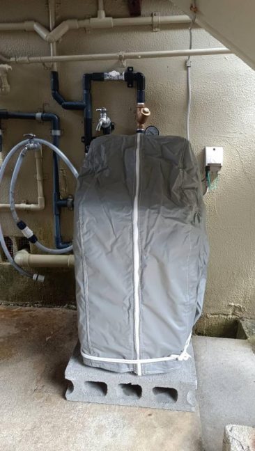 軟水機浄水器導入実績：北谷町M様宅
