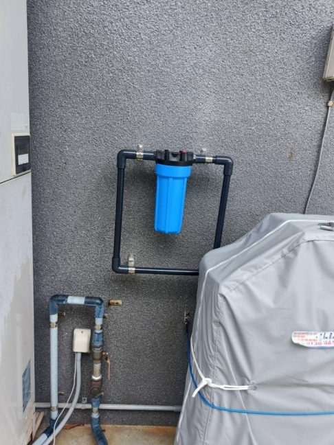 軟水機浄水器導入実績：名護市T様宅