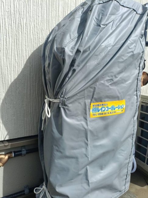 軟水機浄水器導入実績：本部町M様宅
