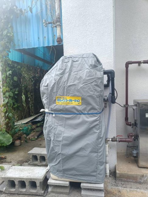 軟水機浄水器導入実績：本部町N様宅