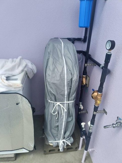 軟水機浄水器導入実績：本部町A様宅