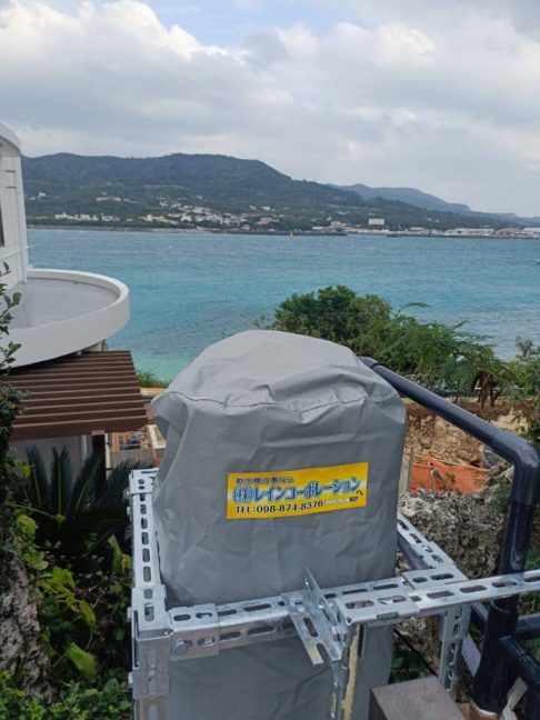 軟水機浄水器導入実績：本部町（宿泊施設）