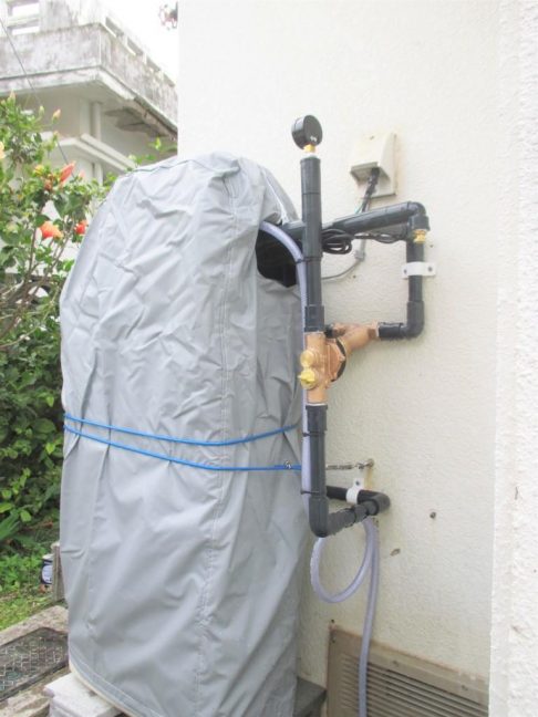 軟水機浄水器導入実績：浦添市O様宅