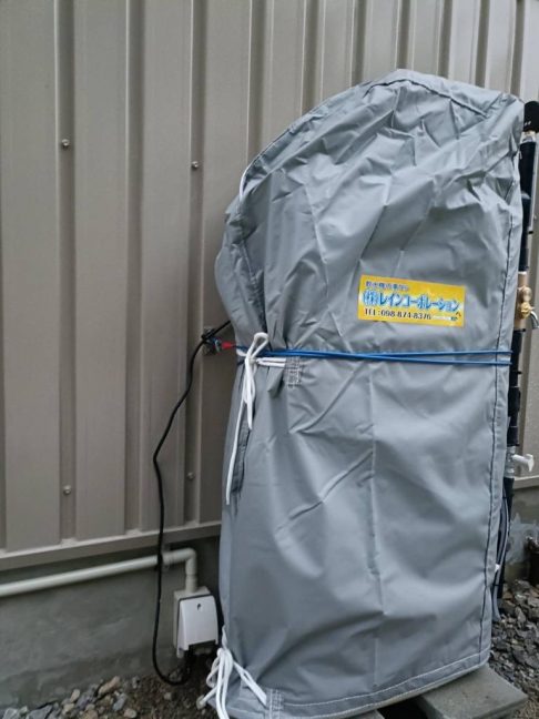 軟水機浄水器導入実績：本部町S様宅