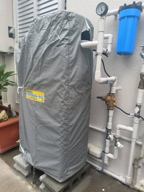 軟水機浄水器導入実績：本部町I様宅