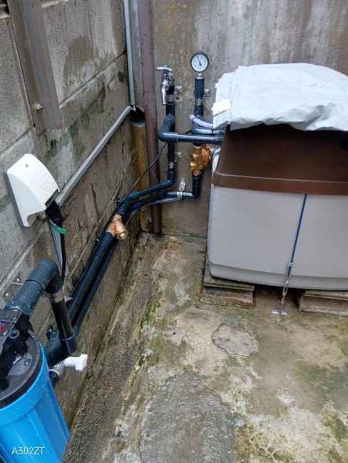 軟水機浄水器導入実績：沖縄市H様宅