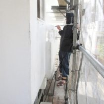防水工事・外壁塗装工事実績：宜野湾市Ｕ様宅　（外壁塗装工事）