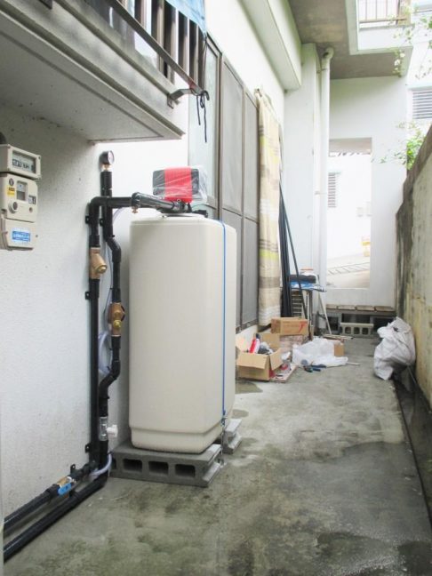 軟水機浄水器導入実績：沖縄市Y様宅