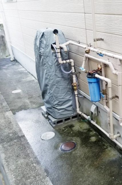 軟水機浄水器導入実績：宜野湾市G様宅