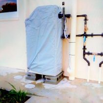 軟水機浄水器導入実績：金武町T様宅　新築住宅