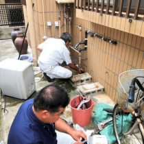 軟水機浄水器導入実績：那覇市K様宅