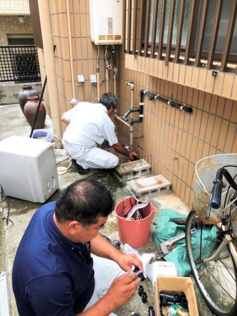 軟水機浄水器導入実績：那覇市K様宅