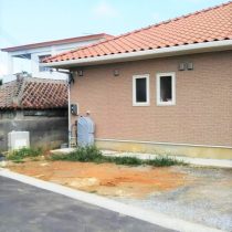 軟水機浄水器導入実績：金武町Y様宅　新築住宅