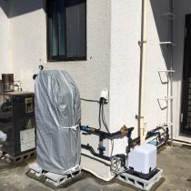 軟水機浄水器導入実績：宜野湾市K様宅　二世帯住宅
