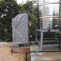 軟水機浄水器導入実績：金武町K様宅　新築住宅