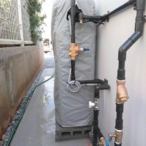 軟水機浄水器導入実績：金武町T様宅　新築住宅
