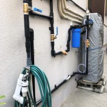 軟水機浄水器導入実績：西原町M様宅