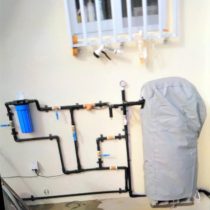 軟水機浄水器導入実績：金武町N様宅