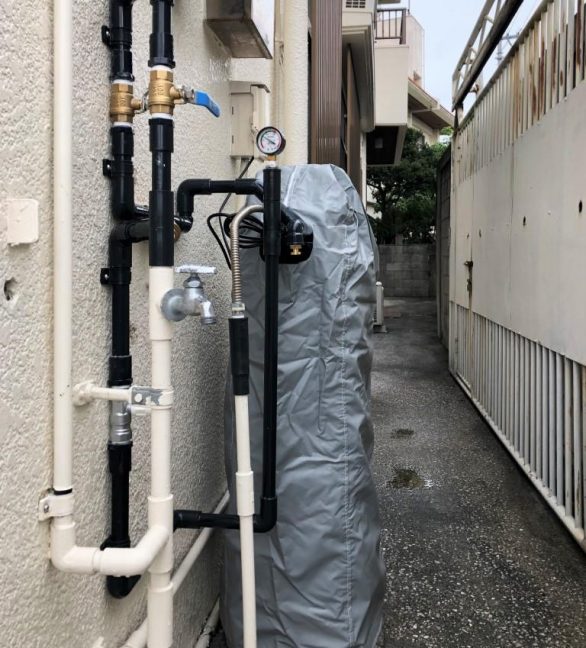 軟水機浄水器導入実績：北中城村Ｙ様宅