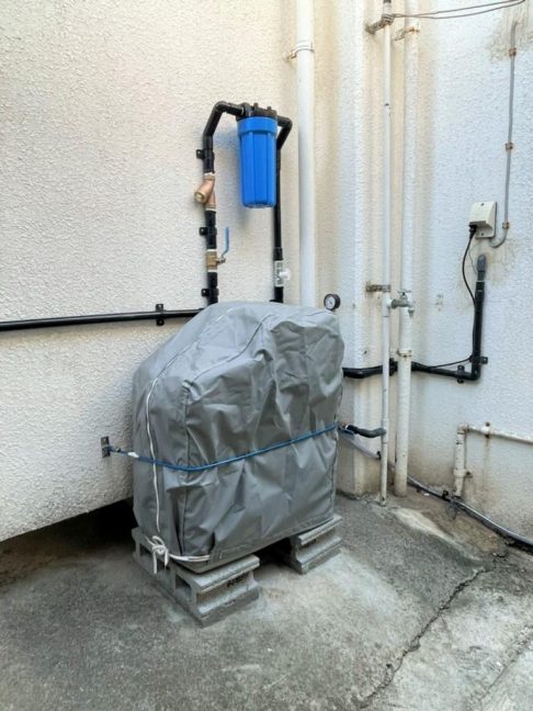 軟水機浄水器導入実績：浦添市A様宅