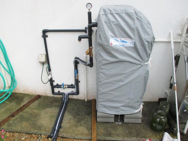 軟水機浄水器導入実績：本部町T様宅