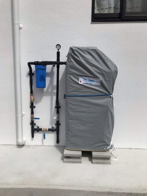 軟水機浄水器導入実績：名護市Ｇ様宅