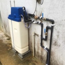 軟水機浄水器導入実績：本部町N様宅