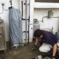 軟水機浄水器導入実績：本部町Y様宅