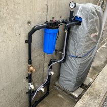 軟水機浄水器導入実績：浦添市K様宅　新築住宅