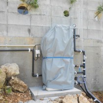 軟水機浄水器導入実績：家人寿　（本部町：民宿、ペンション、カフェ、レストラン）