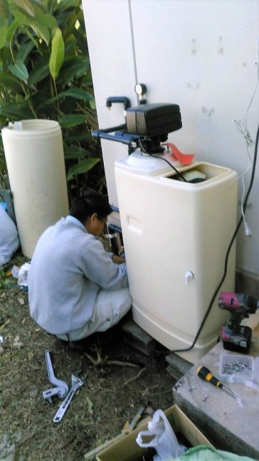 軟水機浄水器導入実績：那覇市Ｋ様宅