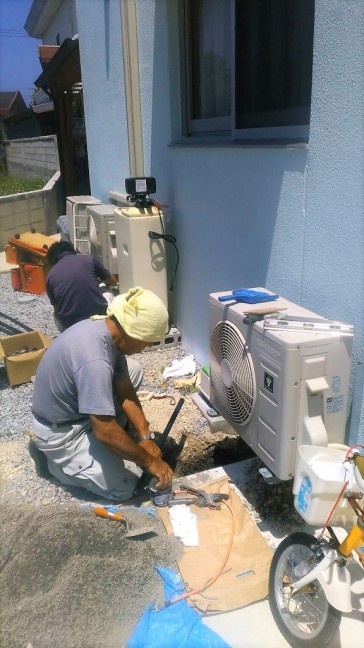 軟水機浄水器導入実績：今帰仁村U様宅