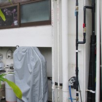 軟水機導入実績：本部町O様宅