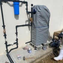 軟水機浄水器導入実績：本部町I様宅