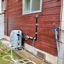 軟水機浄水器導入実績：大宜味村S様宅　新築住宅
