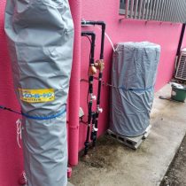 軟水機浄水器導入実績：本部町M様宅