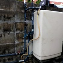 軟水機浄水器導入実績：金武町H様宅