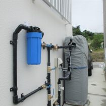 軟水機浄水器導入実績：八重瀬町H様宅