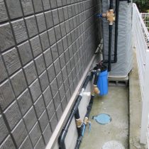 軟水機浄水器導入実績：南城市T様宅